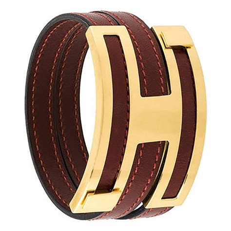 hermes brcciale donna|hermes leather bracelets.